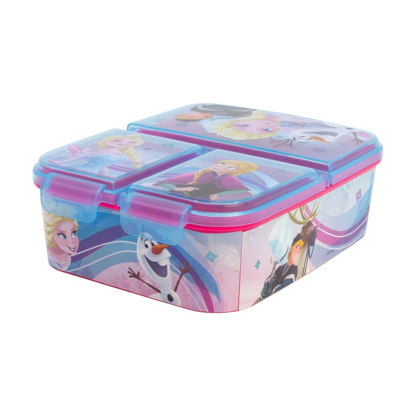 Fiambrera sandwichera tupper triple Frozen Disney