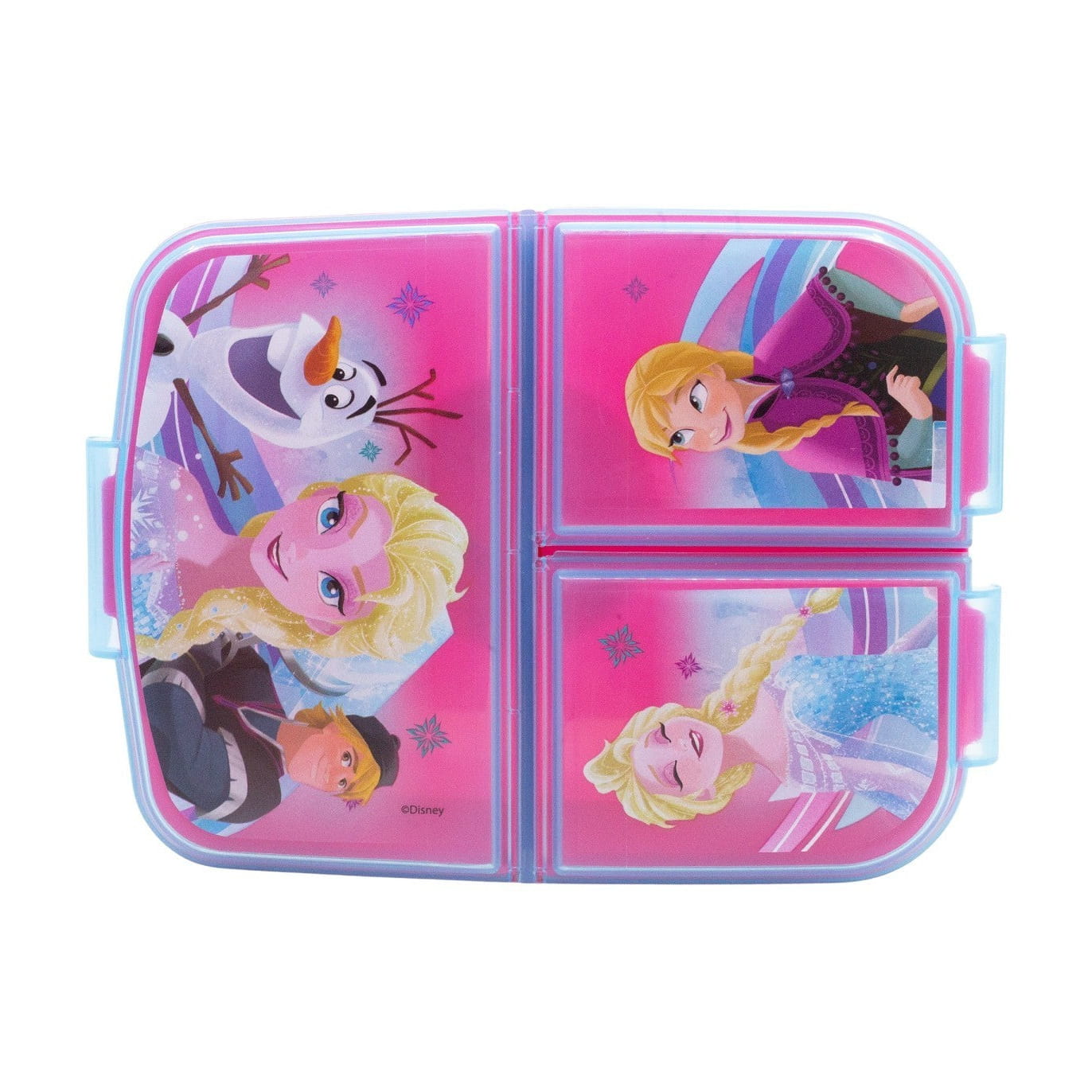 Fiambrera sandwichera tupper triple Frozen Disney