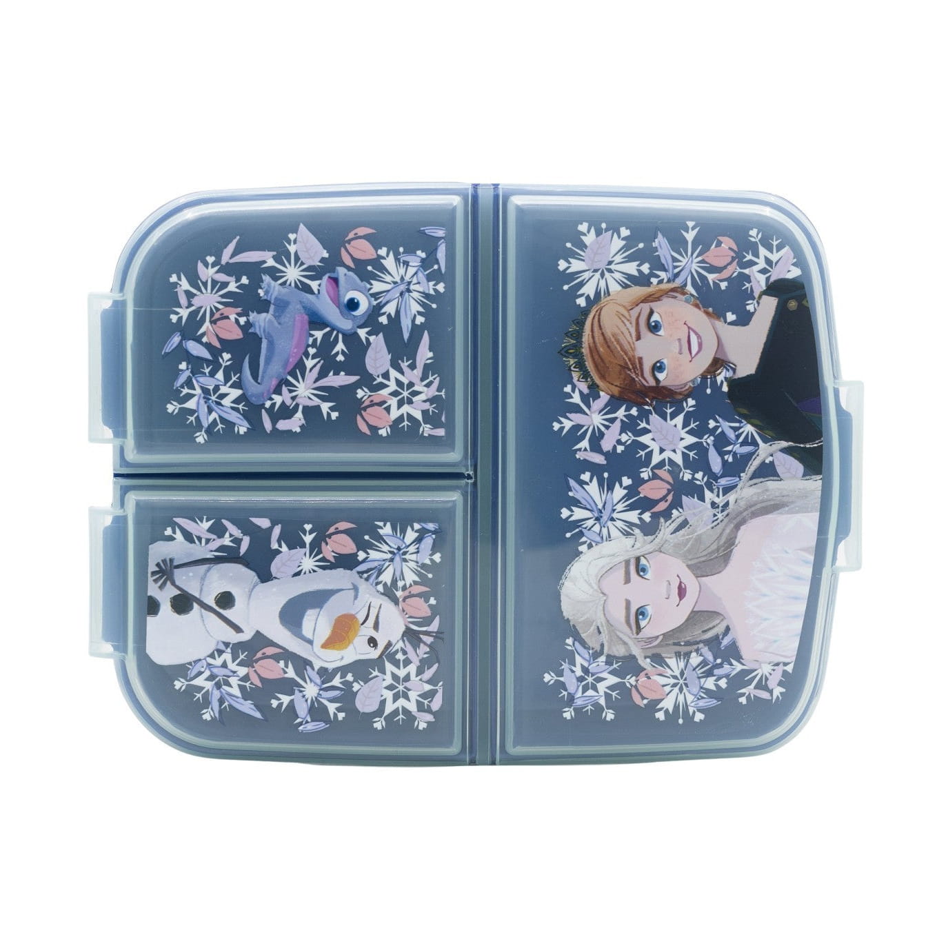 Fiambrera sandwichera tupper triple Frozen ’Snowy tale’