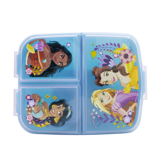 Fiambrera sandwichera tupper triple Princesas Disney