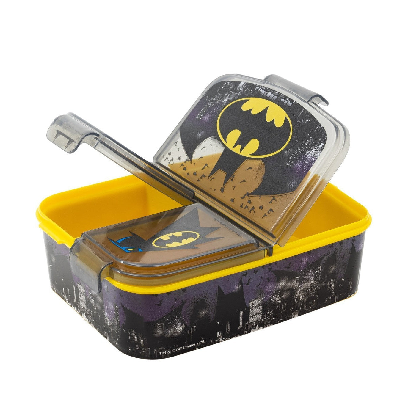 Fiambrera tupper triple Batman ’Symbol’
