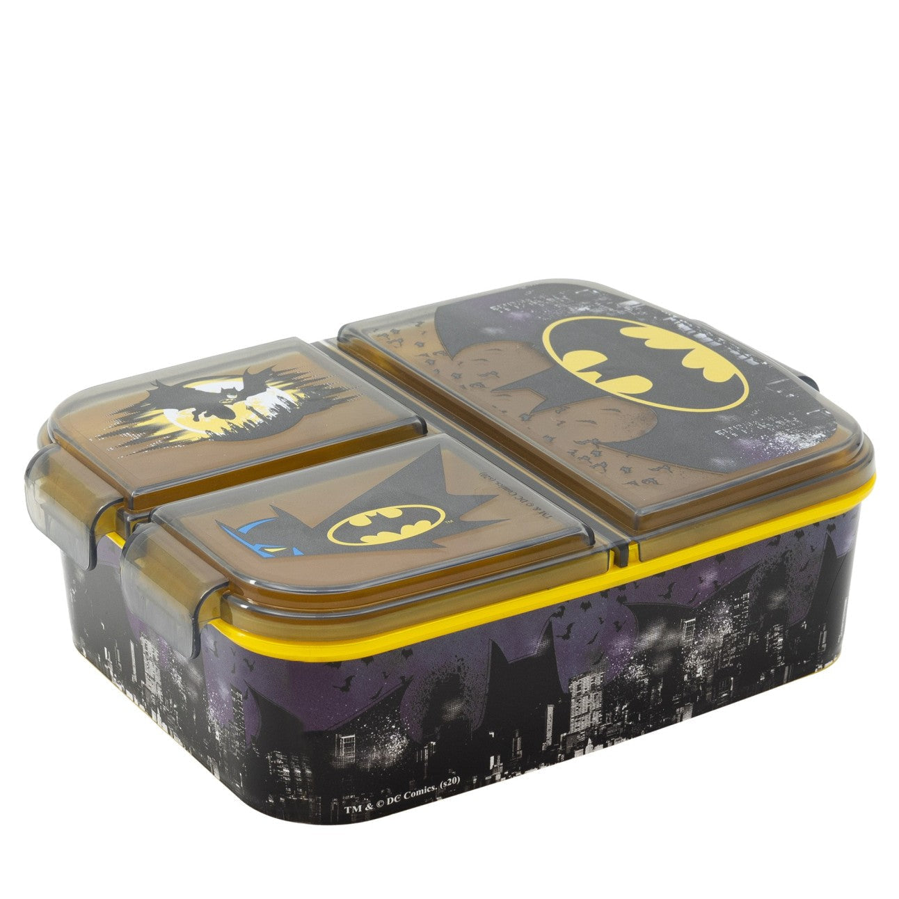 Fiambrera tupper triple Batman ’Symbol’