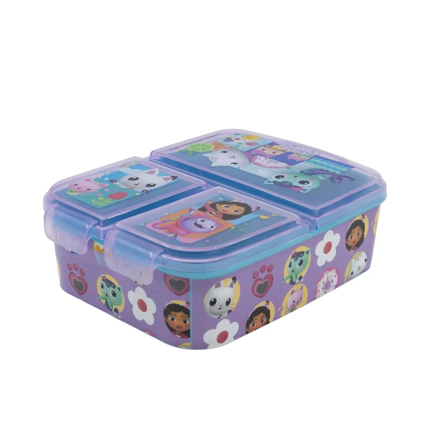 Fiambrera tupper triple GABBY’S DOLLHOUSE - Tupper