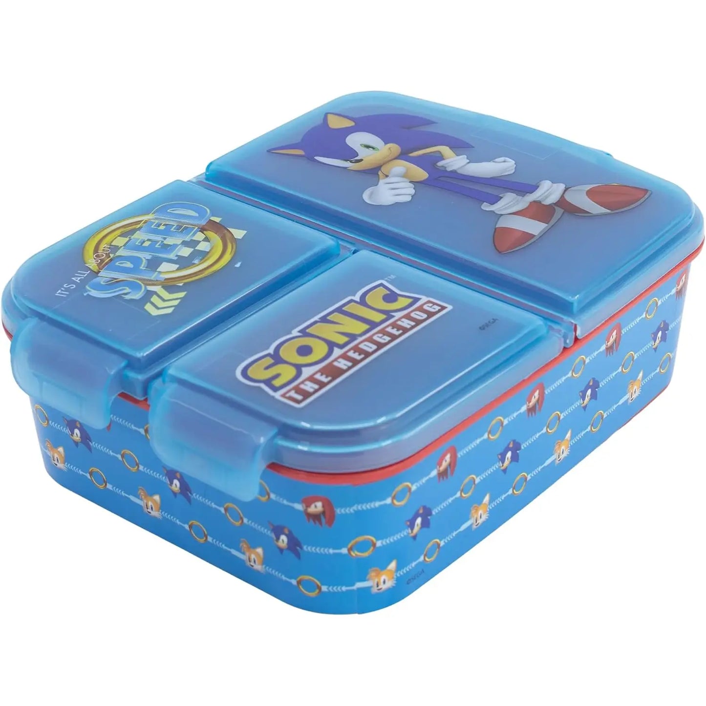 Fiambrera tupper triple SONIC - Tupper