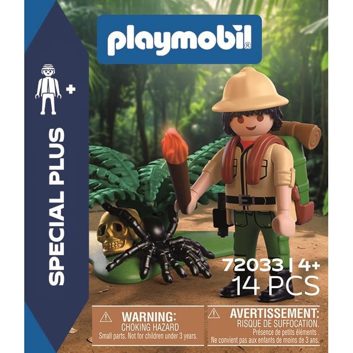 Figura aventurero Playmobil Special Plus 72033 - Juguete