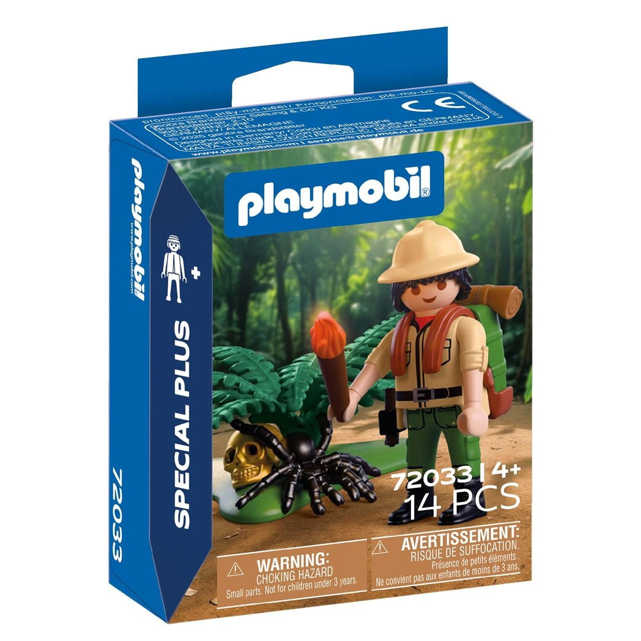 Figura aventurero Playmobil Special Plus 72033 - Juguete