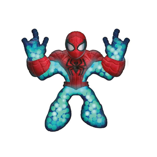 Figura estirable Marvel Glow Surge Spiderman de 13cm