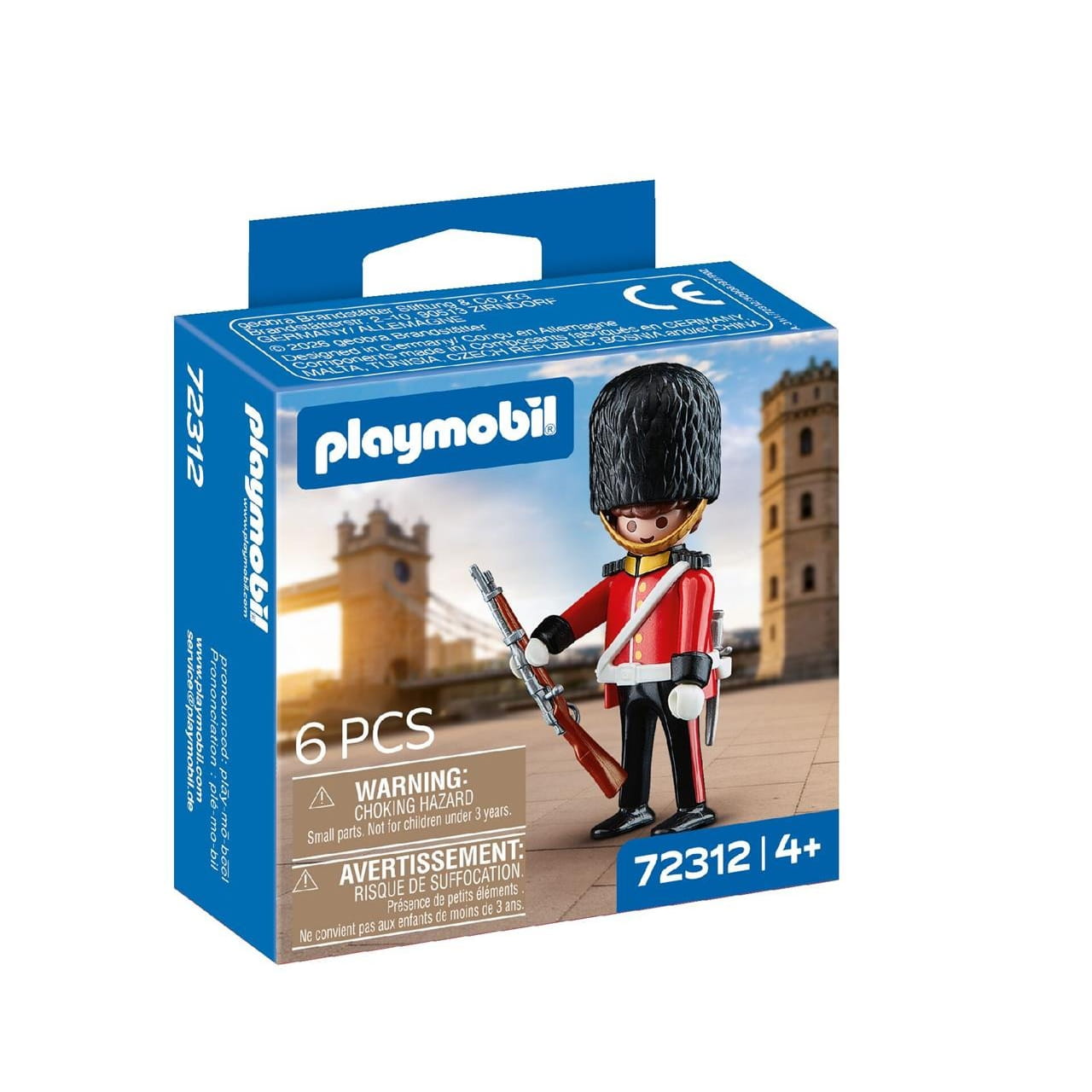 Figura guardia real Playmobil Horse 72312 - Juguete
