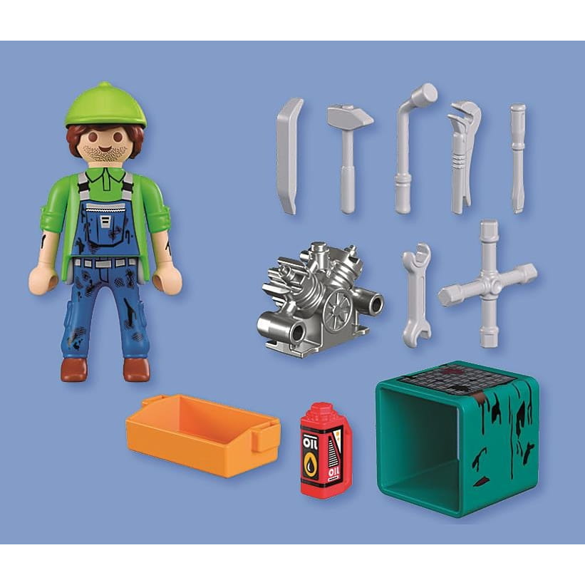 Figura mecánico Playmobil Special Plus 72031 - Juguete