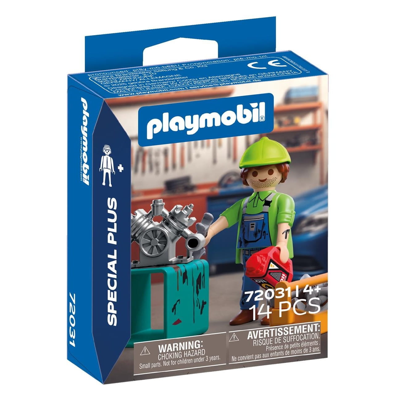 Figura mecánico Playmobil Special Plus 72031 - Juguete