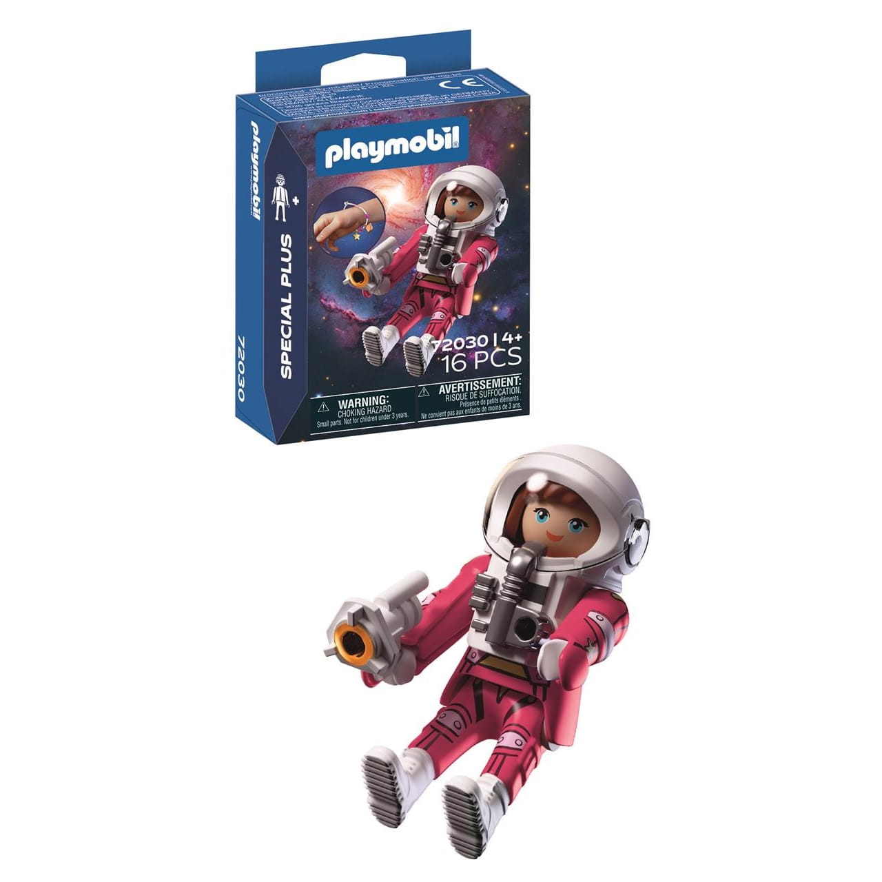 Figura mujer astronauta Playmobil Special Plus 72030 - Juguete