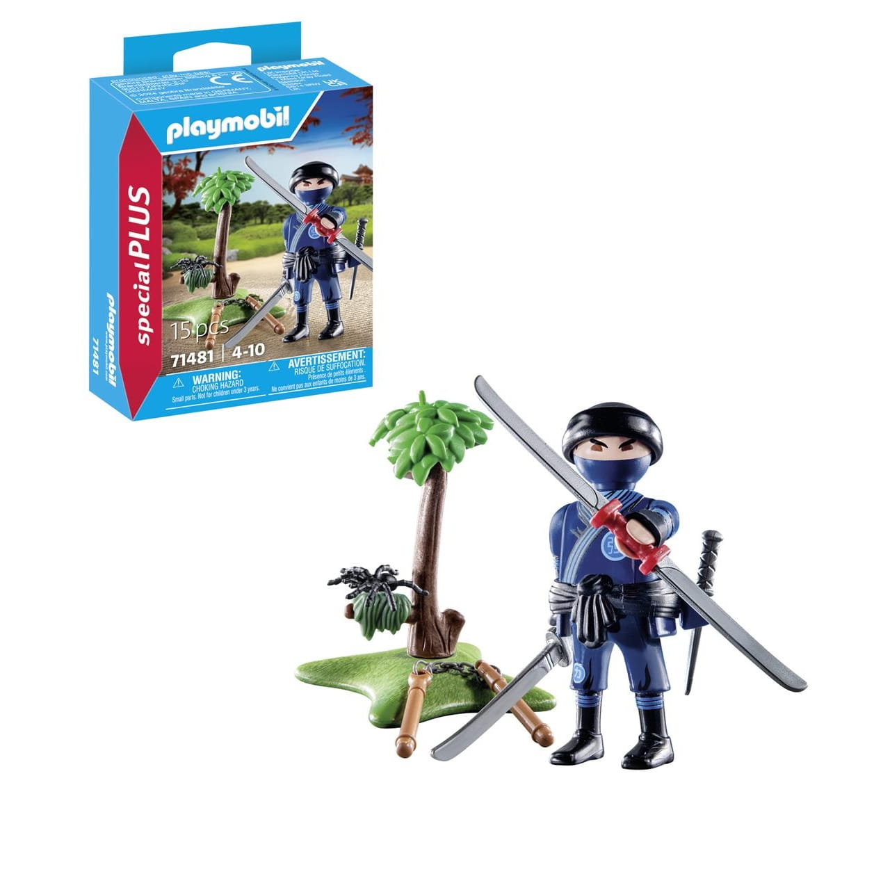 Figura ninja Playmobil Special Plus 71481 - Juguete