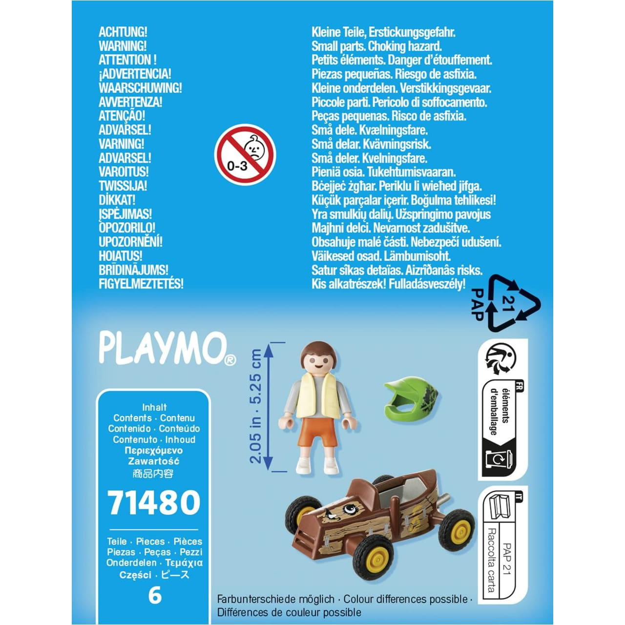 Figura niño Kart Playmobil Special Plus 71480 - Juguete