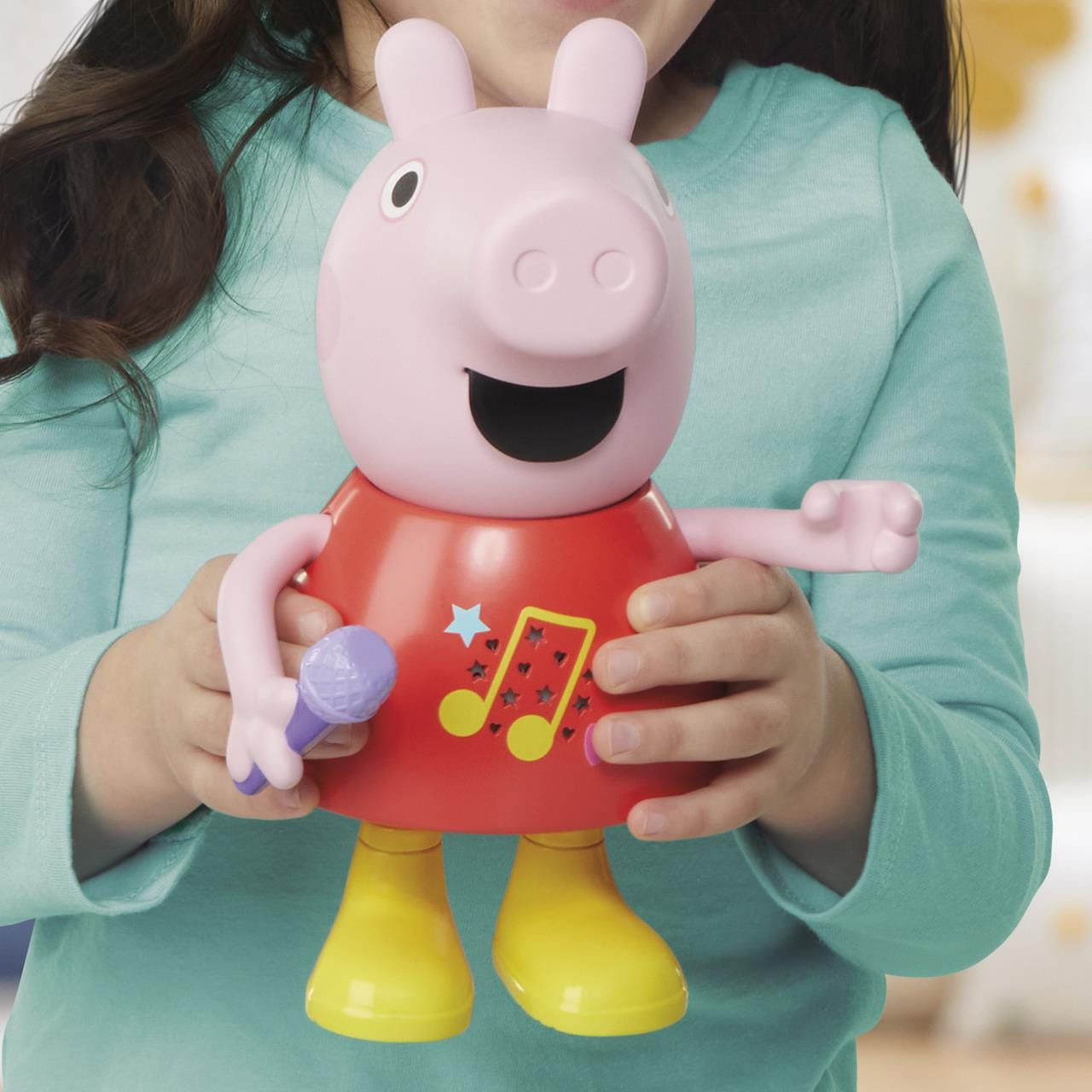 Figura Peppa Pig musical de 25 cm con frases y canciones