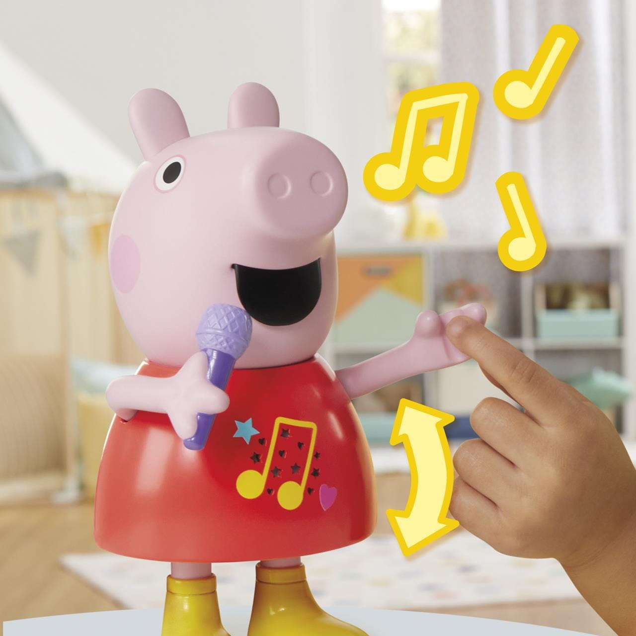 Figura Peppa Pig musical de 25 cm con más de 50 frases