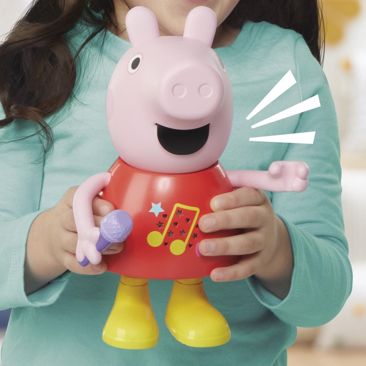 Figura Peppa Pig musical de 25 cm con 50 frases