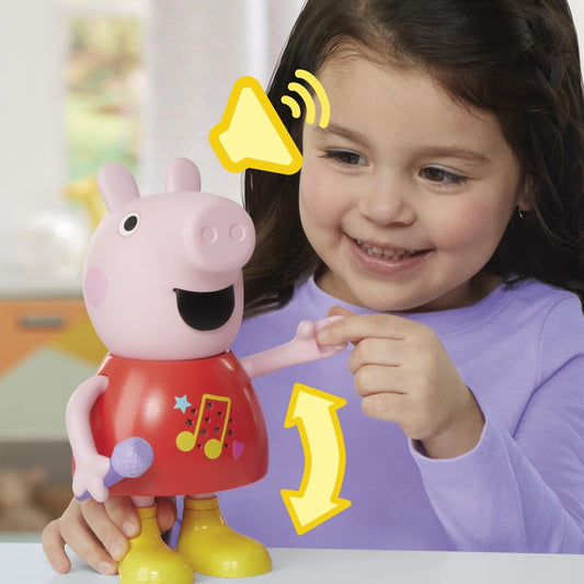 Figura Peppa Pig musical de 25 cm con 50 frases