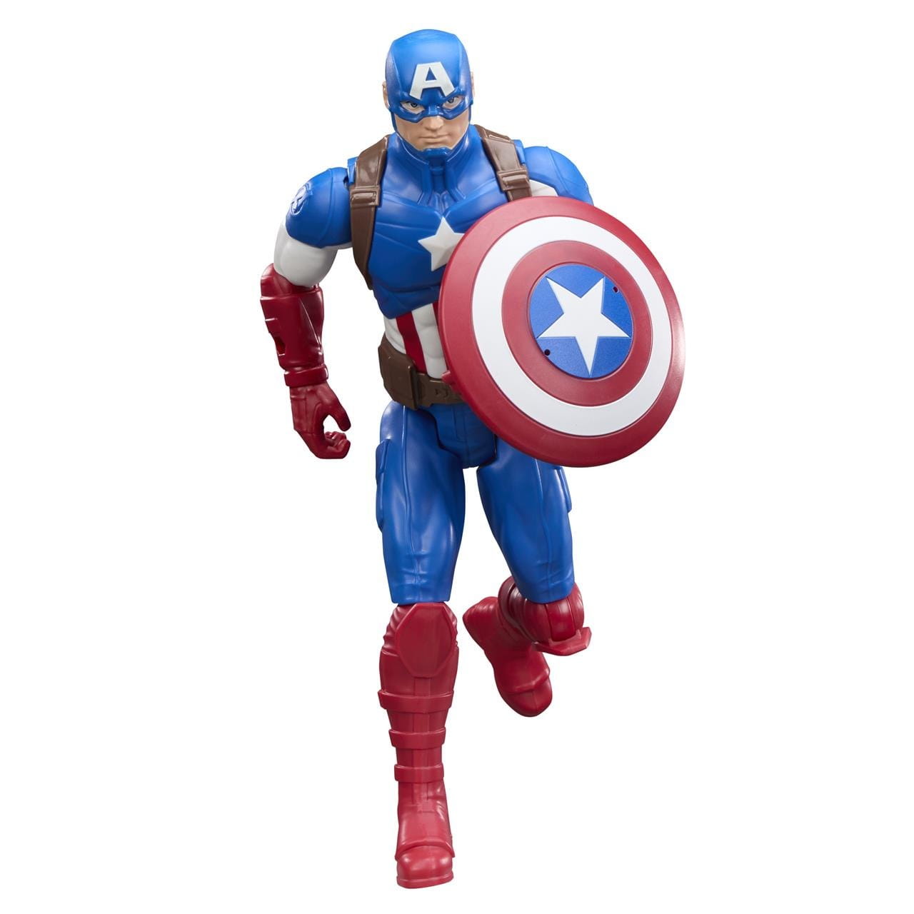 Figura Titán Capitán América Marvel Avengers con 9 punto de articulación 30cm