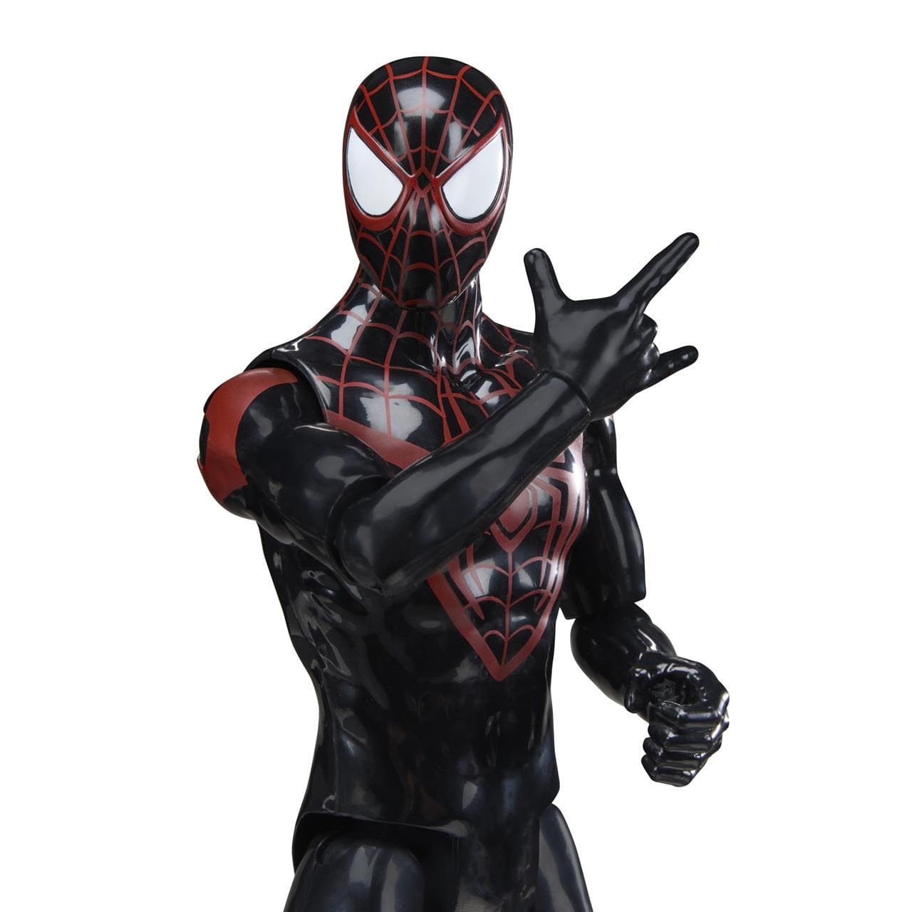 Figura Titán Spiderman Miles Morales con 9 punto de articulación 30cm