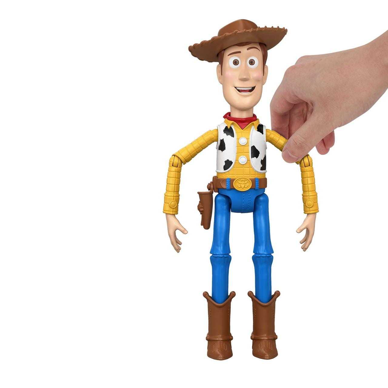 Figura Toy Story 5 Woody 30cm que corre y habla - muñeco