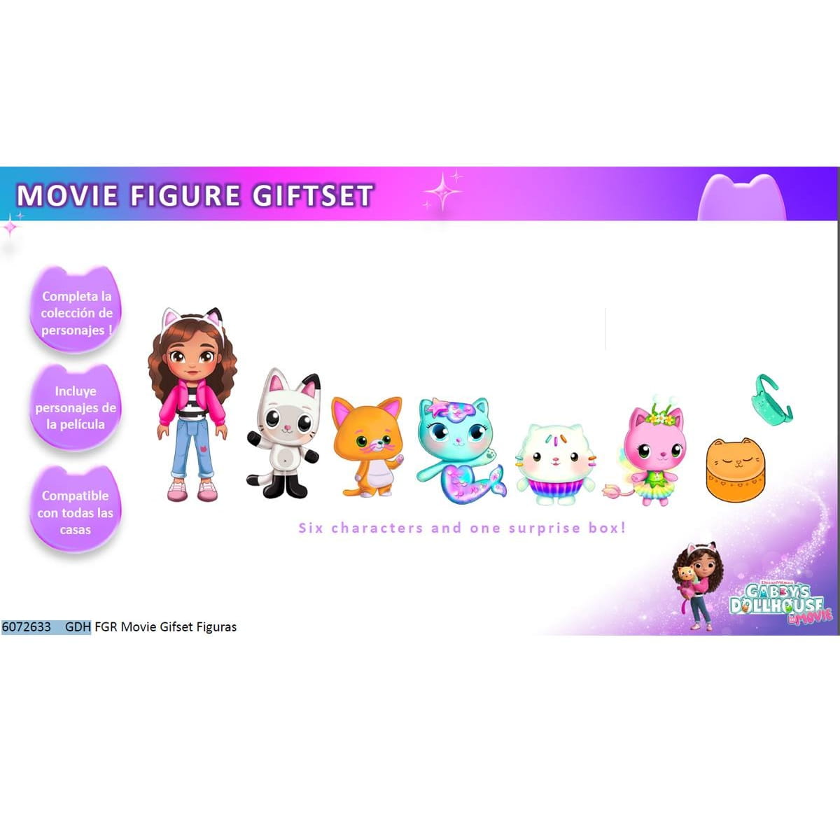Figuras Gabby´s Dollhouse con accesorio sorpresa - Juguete