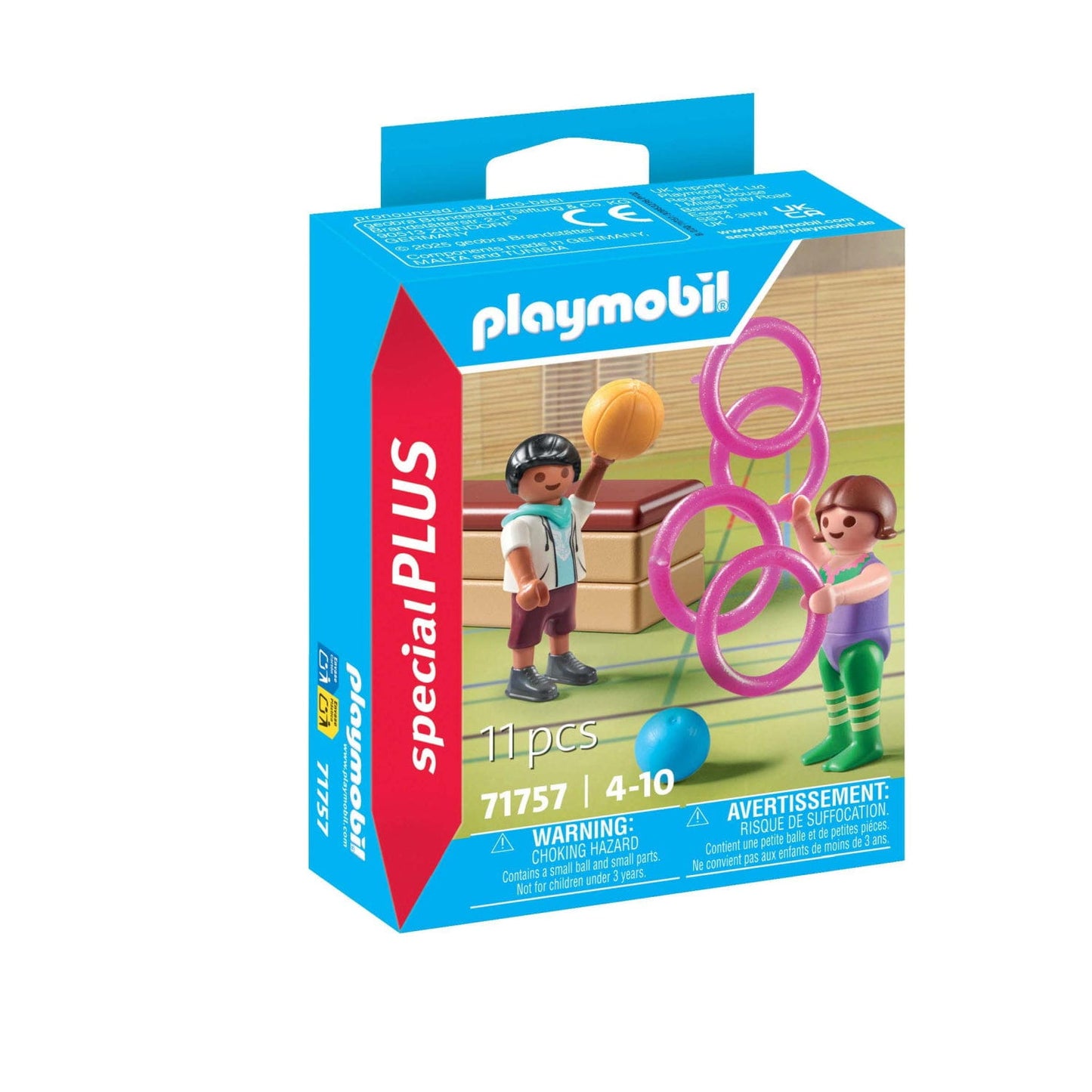 Figuras Gimnastas Playmobil Special Plus 71757 - Juguete