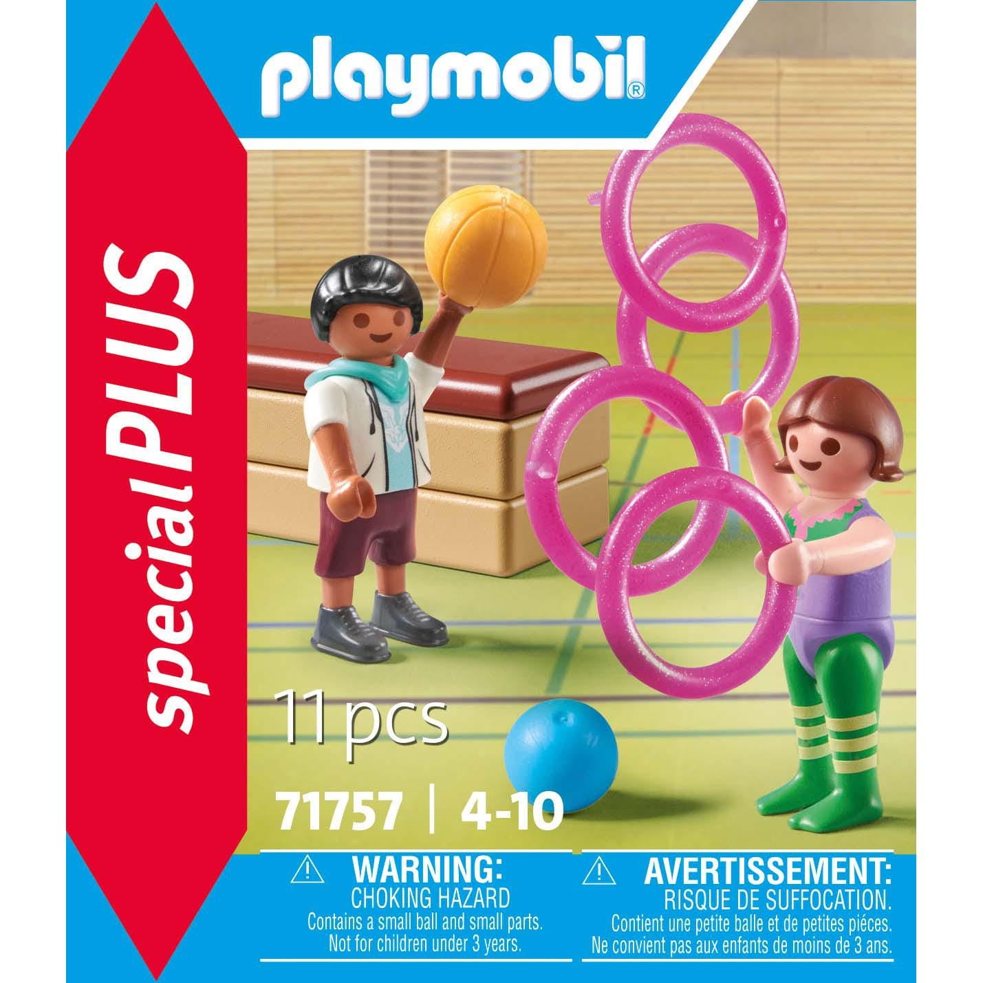 Figuras Gimnastas Playmobil Special Plus 71757 - Juguete