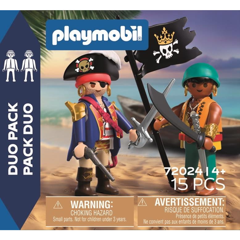 Figuras Playmobil pack Duo Piratas 72024 - Juguete