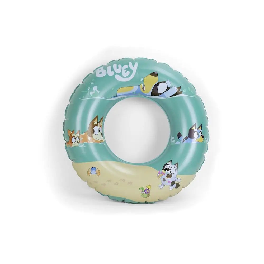 Flotador Bluey 50cm diámetro playa piscina niños niñas