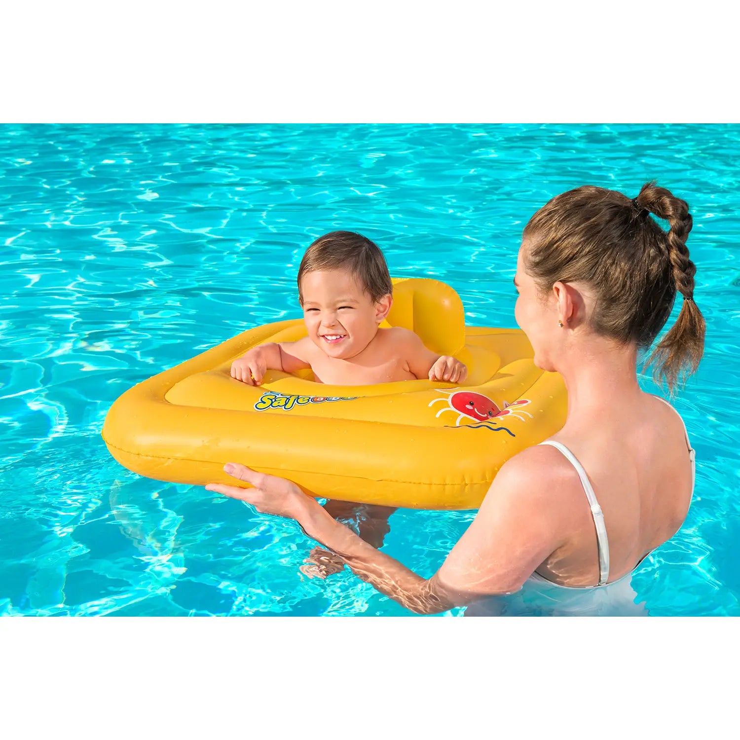 Flotador cuadrado Bestway para bebés y niños 76x76cm