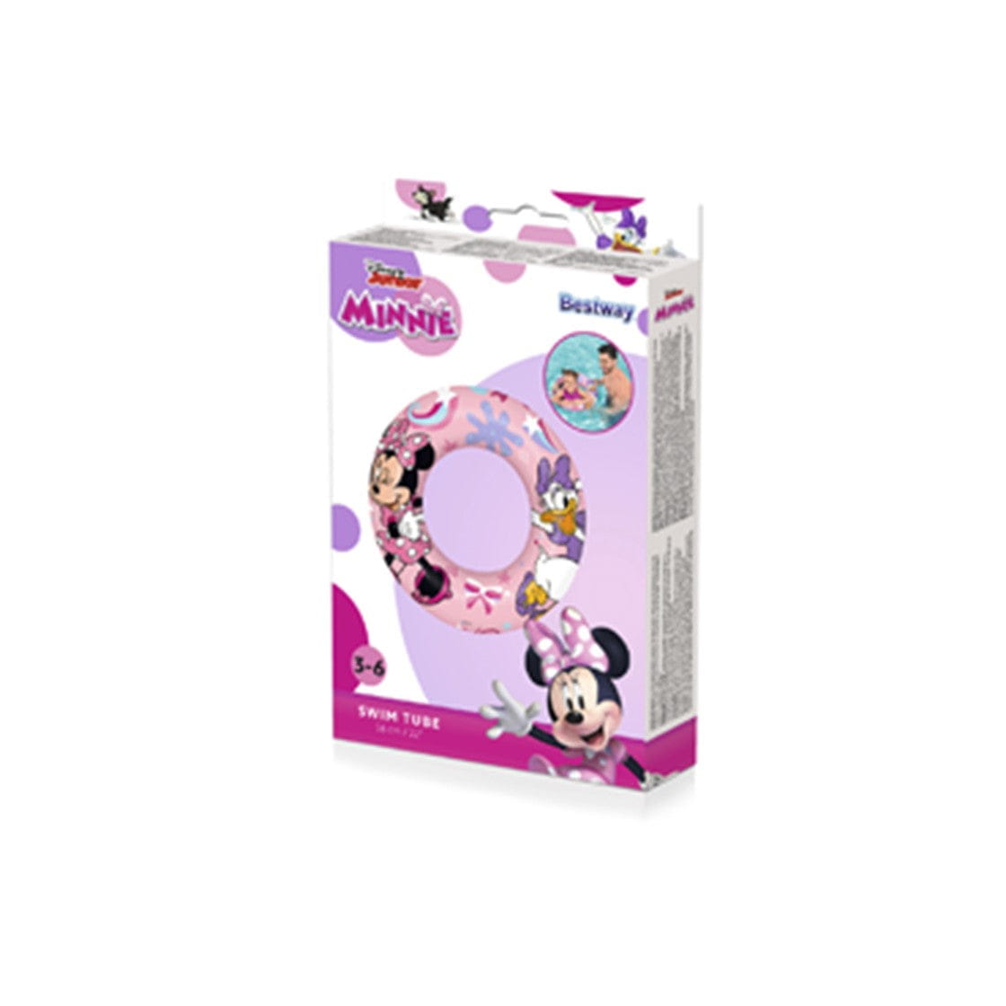 Flotador Minnie Mouse Disney 56cm playa piscina niños niñas