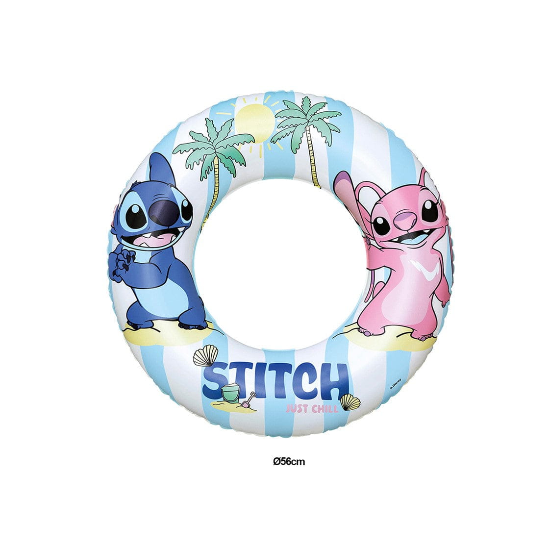Flotador Stitch Disney 56cm playa piscina niños niñas