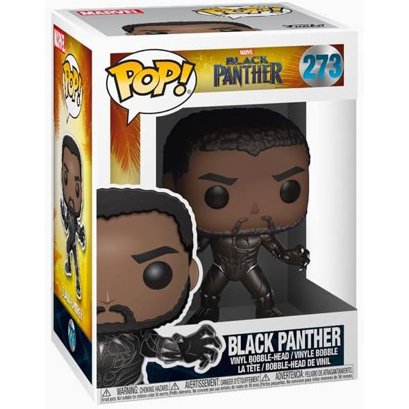 FUNKO POP 273 BLACK PANTHER figura personajes - funko