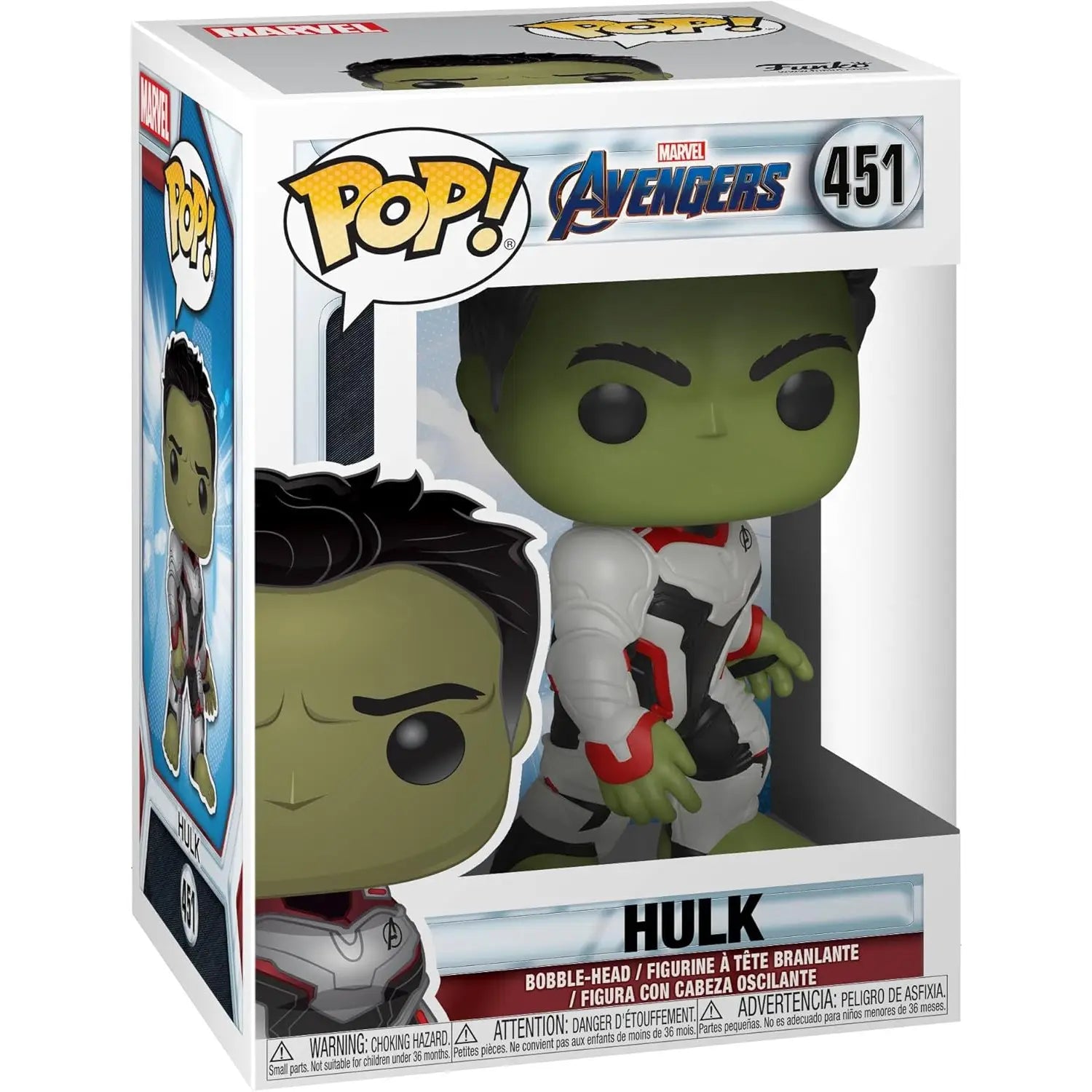 FUNKO POP 451 HULK Marvel Avengers perfecto para regalar - funko