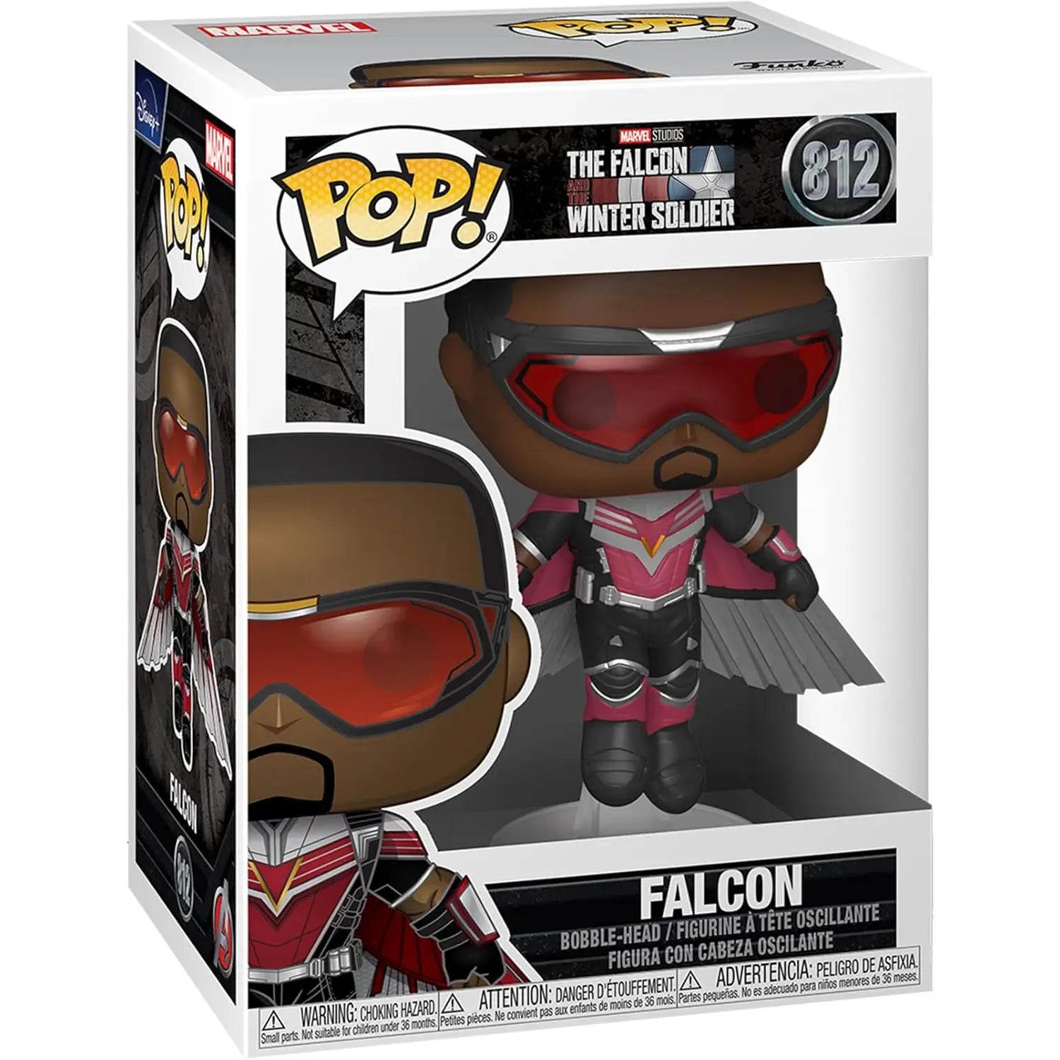 FUNKO POP 812 FALCON MARVEL perfecto para regalar - funko