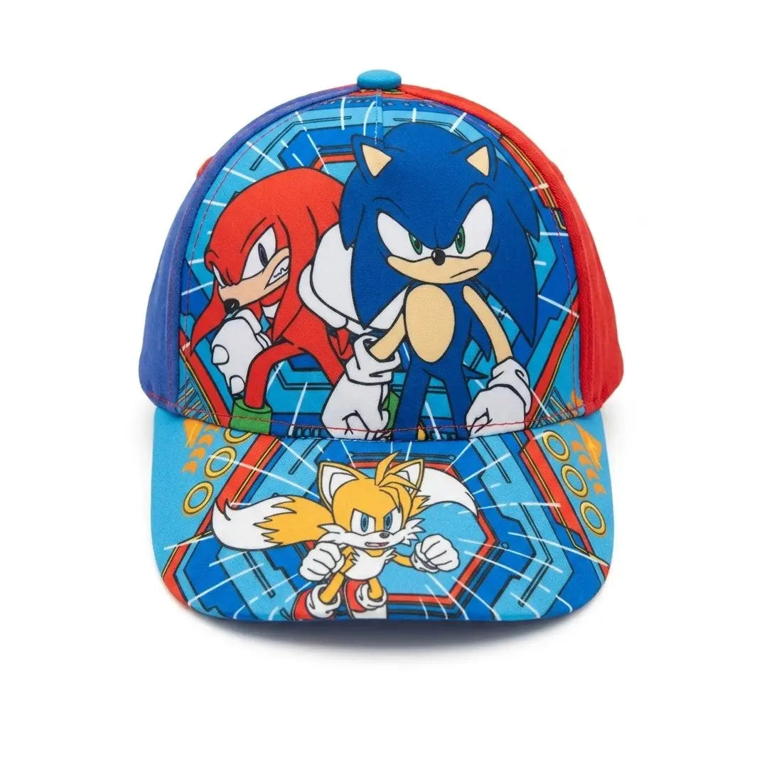 Gorra de algodón Sonic erizo roja talla 52CM