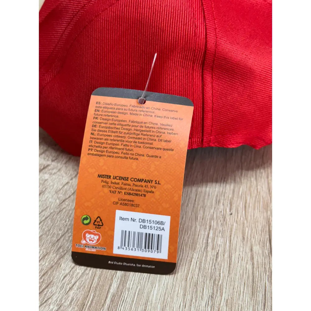 Gorra infantil Dragon Ball 54cm | Gorro para niños con personaje animado