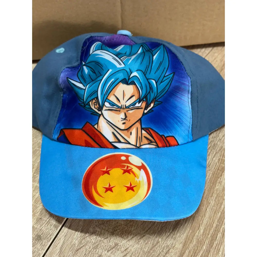 Gorra infantil Dragon Ball Azul 51 54cm | Gorro para niños con personaje animado