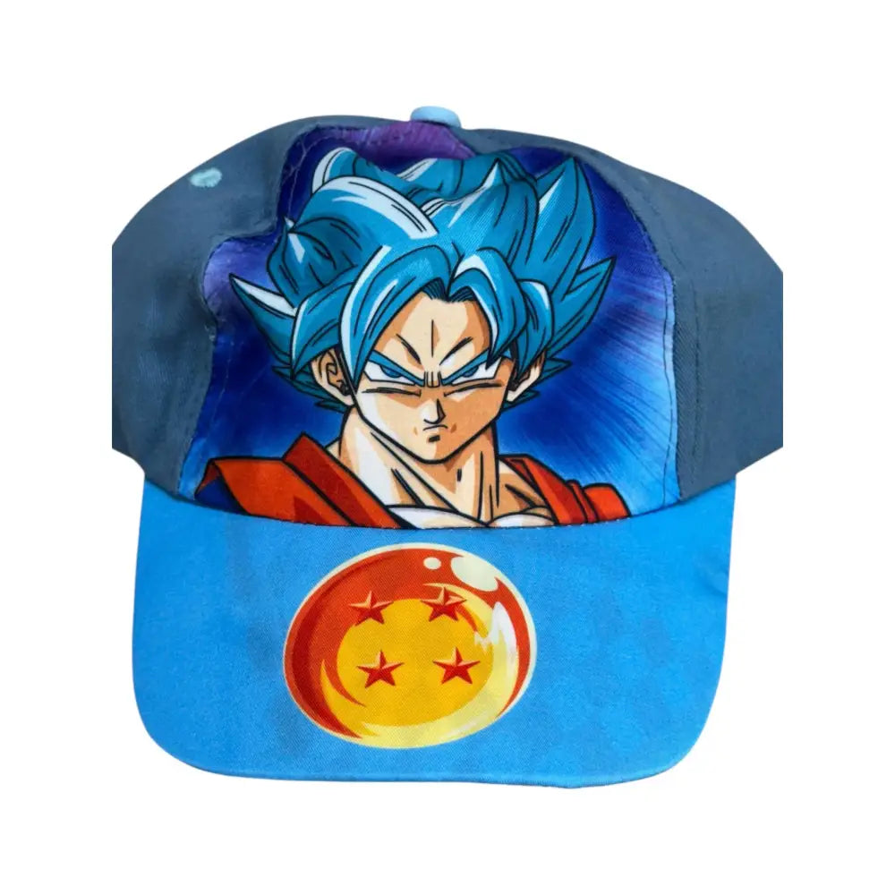 Gorra infantil Dragon Ball Azul 51 54cm | Gorro para niños con personaje animado