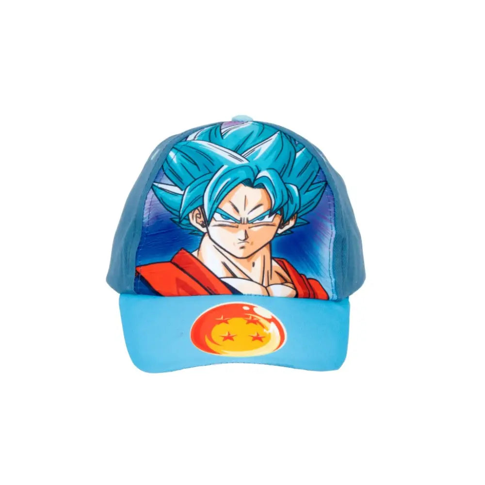Gorra infantil Dragon Ball Azul 51 54cm | Gorro para niños con personaje animado