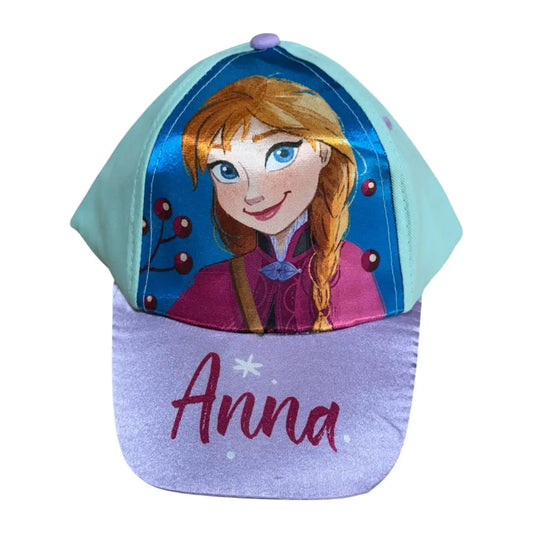 Gorra infantil Frozen Anna 51 54cm | Gorro para niños con personaje animado