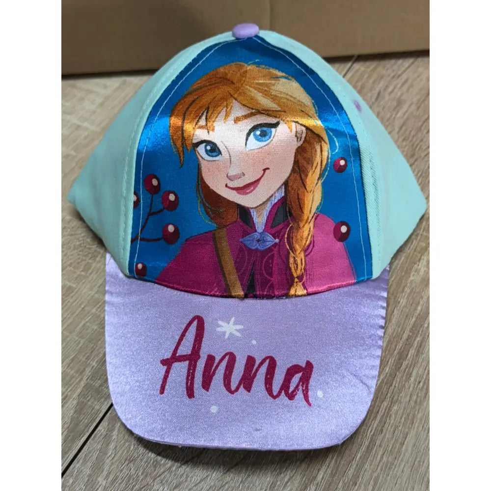 Gorra infantil Frozen Anna 51 54cm | Gorro para niños con personaje animado