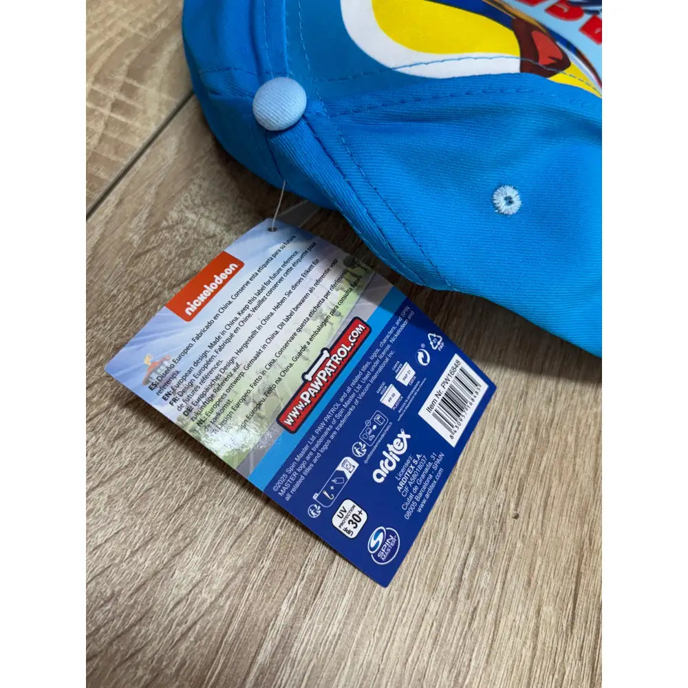 Gorra infantil Patrulla Canina Chase 48/51cm | Gorro para niños con personaje animado