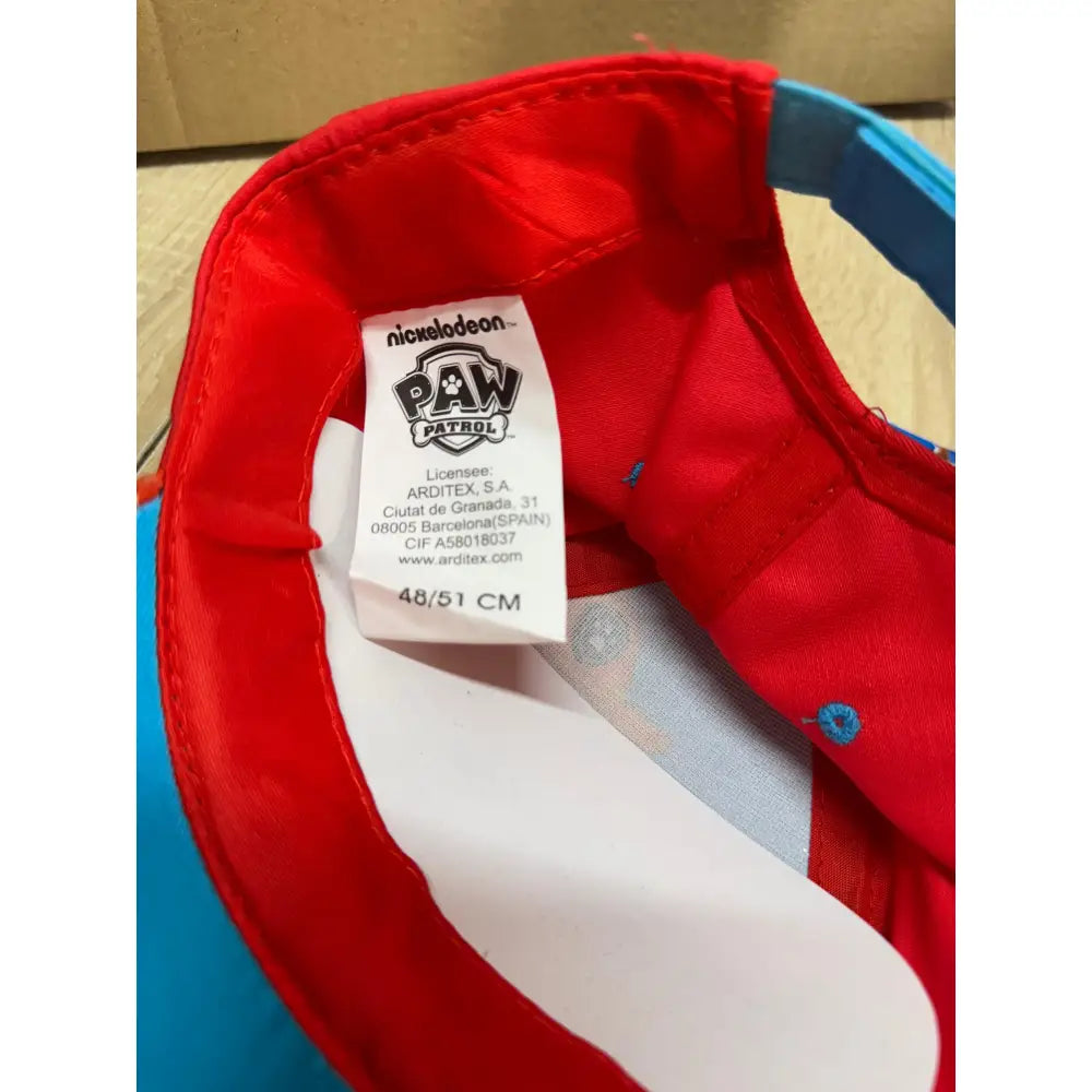 Gorra infantil Patrulla Canina Chase Marshal Teamwork 48/51cm | Gorro para niños con personaje animado