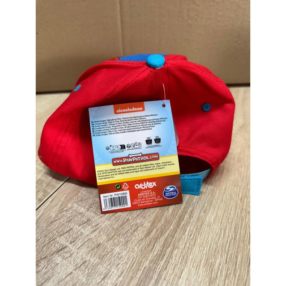 Gorra infantil Patrulla Canina Chase Marshal Teamwork 48/51cm | Gorro para niños con personaje animado