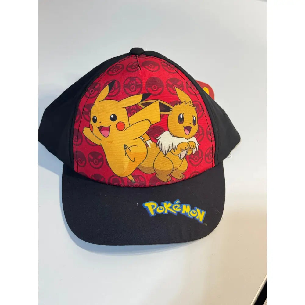 Gorra infantil Pokémon Negro 54cm | Gorro para niños con personaje animado
