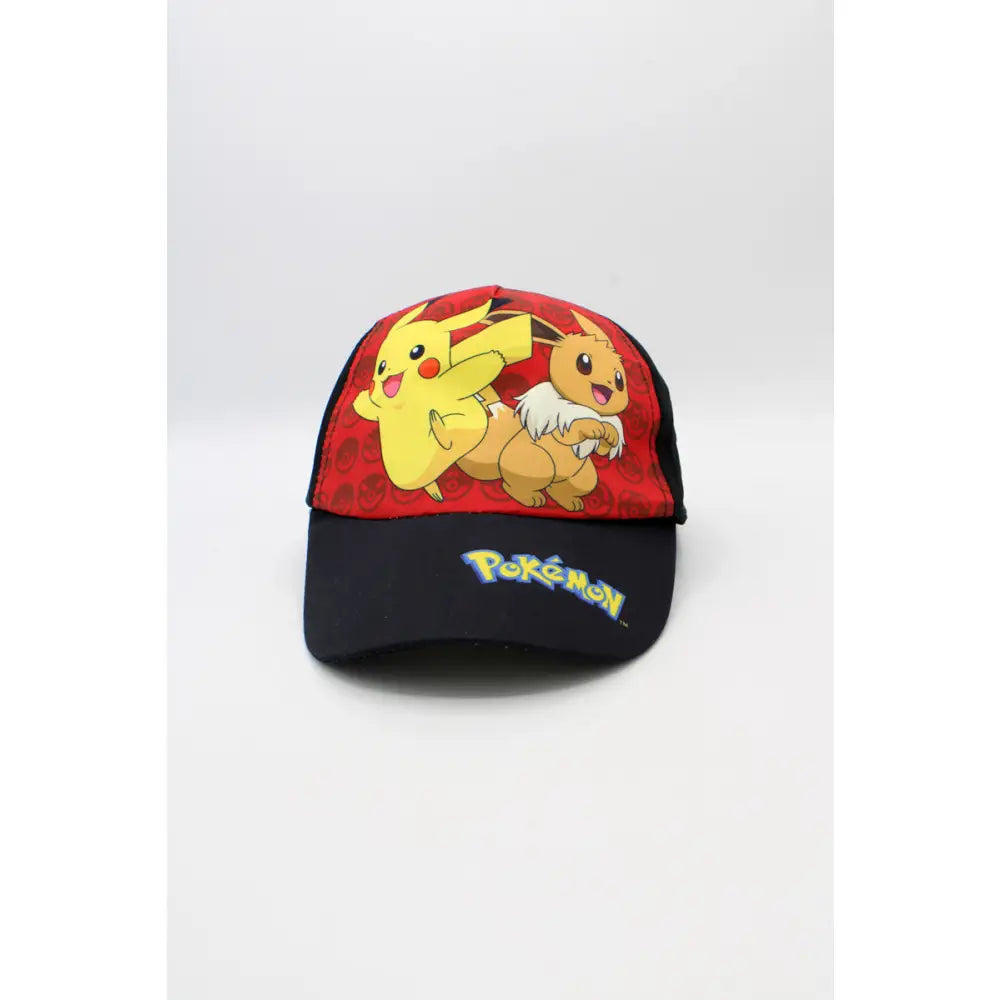Gorra infantil Pokémon Negro 54cm | Gorro para niños con personaje animado