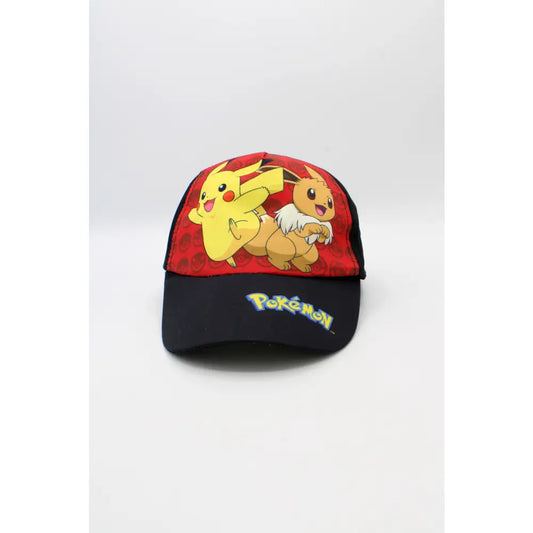 Gorra infantil Pokémon Negro 54cm | Gorro para niños con personaje animado