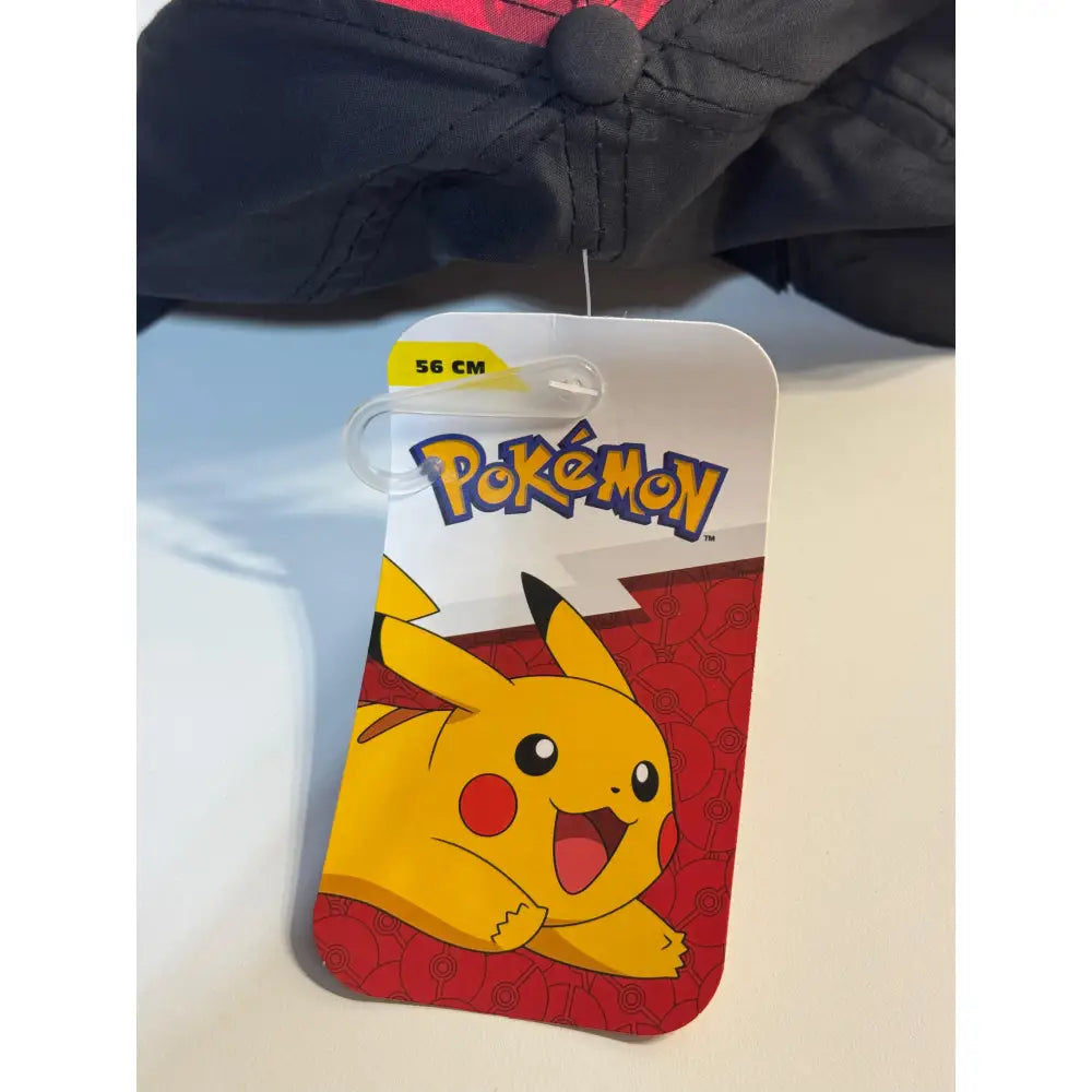 Gorra infantil Pokémon Negro 54cm | Gorro para niños con personaje animado