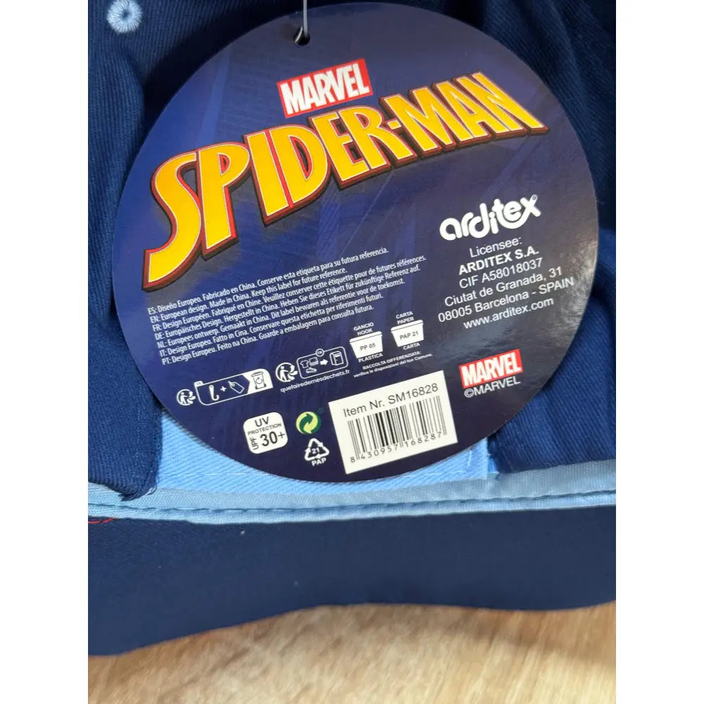 Gorra infantil Spiderman III 51 54cm | Gorro para niños con personaje animado